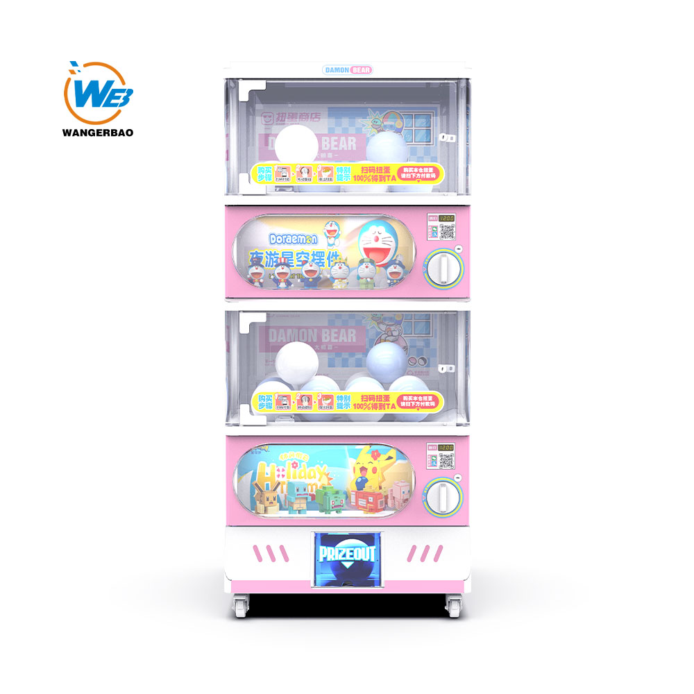 Gashapon Machine-Brand New 1.46M Double-deck Gacha Capsule Vending Machine with  …